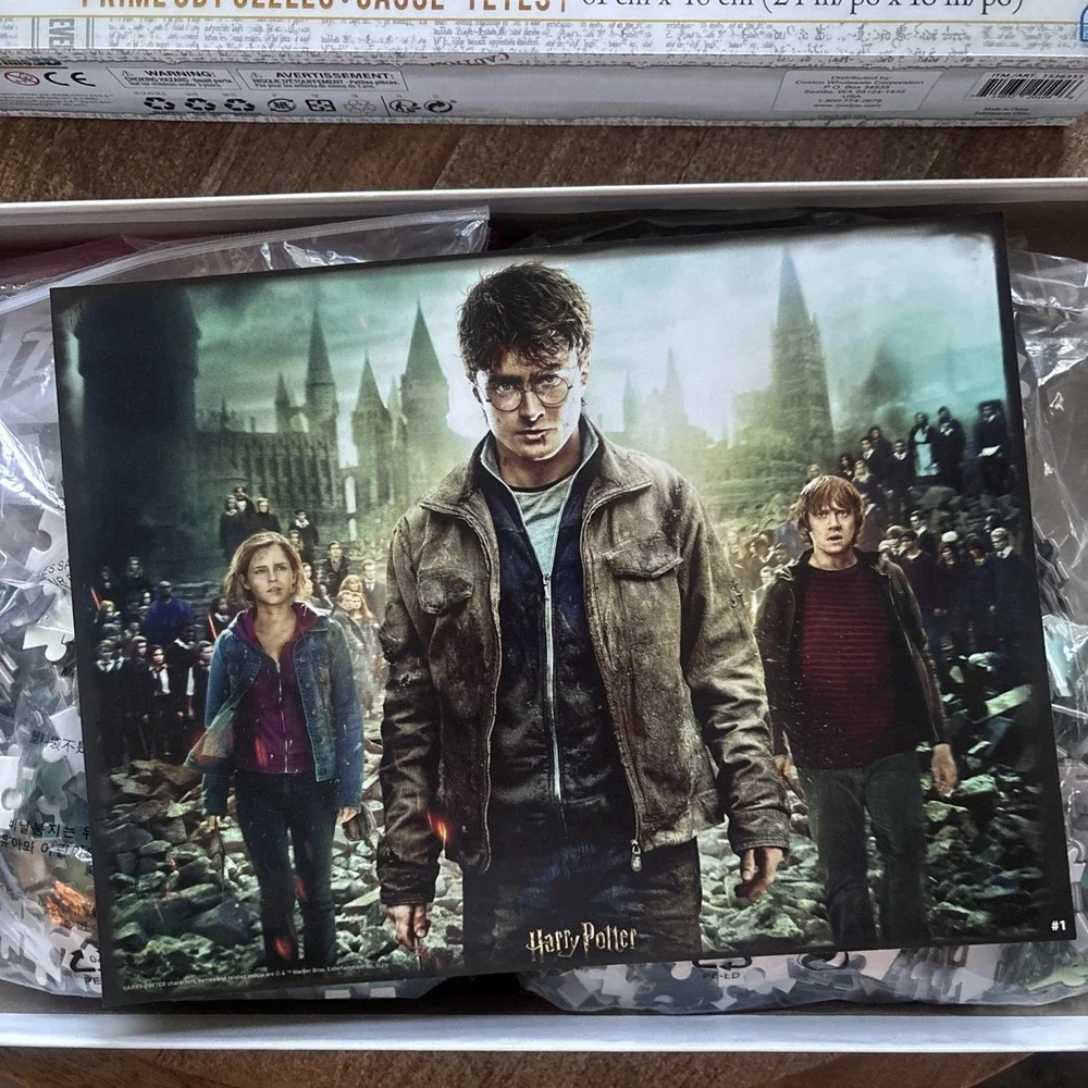 Harry Potter Wizarding World Prime 3D Lenticular Puzzles - 2 puzzles- 500pc ea
